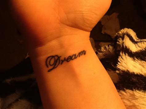 Dream Wrist Tattoo Tatuajes