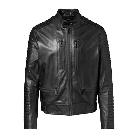 Motocross Jacket | Porsche Design | Leather jacket, Leather jacket men, Leather jacket black