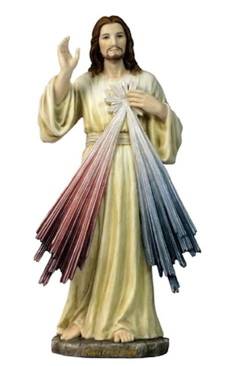 Divine Mercy Of Jesus Statue H Veronese Collection Forgiveness Love