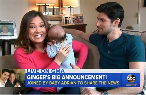 good morning america meteorologist ginger zee announces she s pregnant in an amazing way
