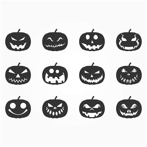 Premium Vector Halloween Pumpkins Icon