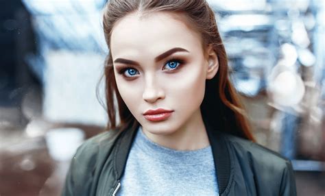 face model stare woman green eyes girl wallpaper coolwallpapers me