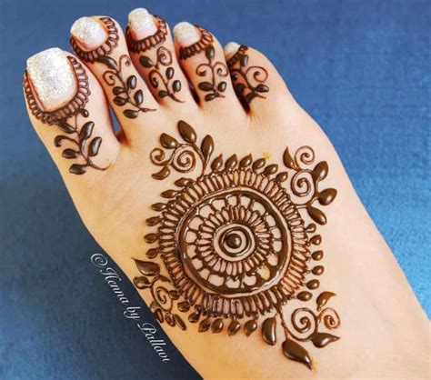 Simple Easy Henna Designs For Feet Simple Mehndi Design On Foot