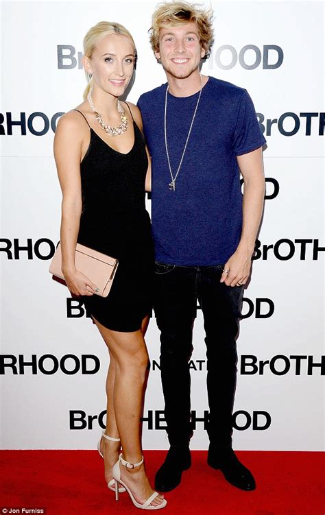 Mic S Tiffany Watson Enjoys Date With Beau Sam Thompson At Brotherhood Premiere Daily Mail Online