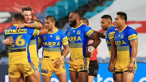 Can you name the players who have played in a premiership side for parramatta eels in the nswrl/nrl? Parramatta Eels v South Sydney Rabbitohs, Clint Gutherson ...