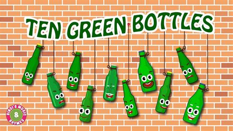 Ten Green Bottles Kids Songs Nursery Rhymes Bindis Music