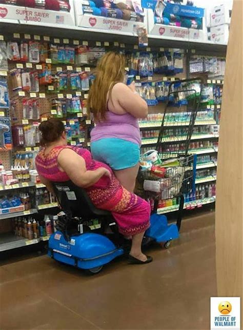 weird pictures of people in walmart