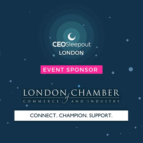 London Chamber Of Commerce And Industry Ceo Sleepout Uk