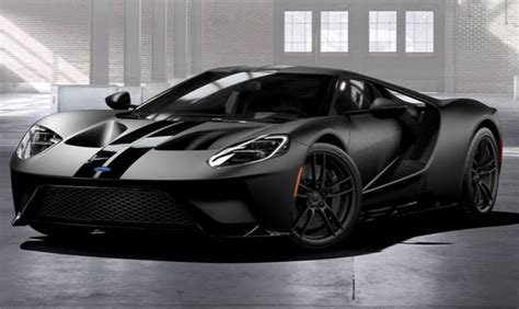 Ford Gt Matte Black Lowers Front The News Wheel