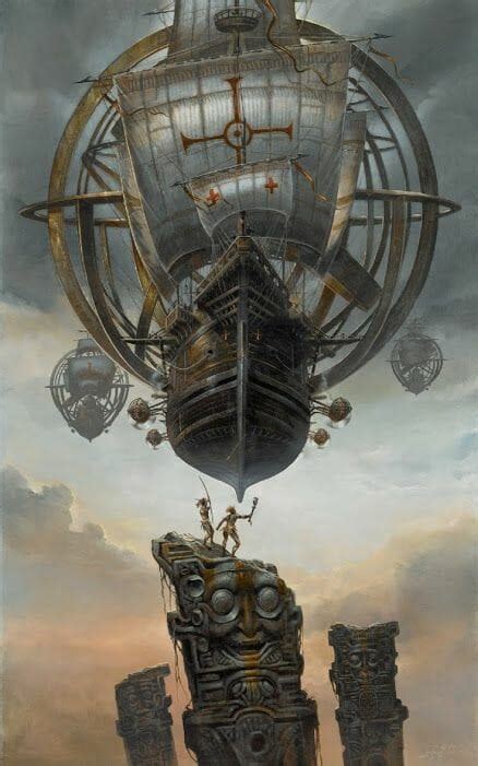 Beautiful Steampunk Voyages From Didier Graffet