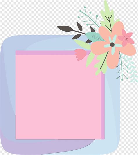 Flower Frame Png PNGWing