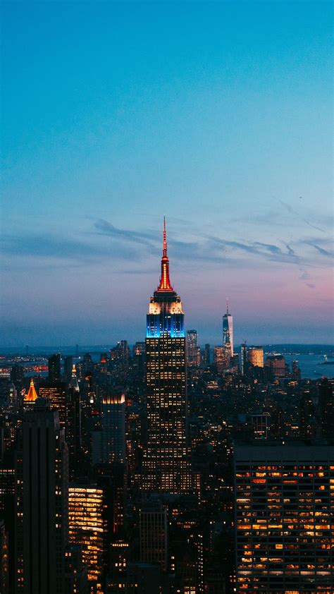 Download Wallpaper 1080x1920 New York United States Skyscrapers
