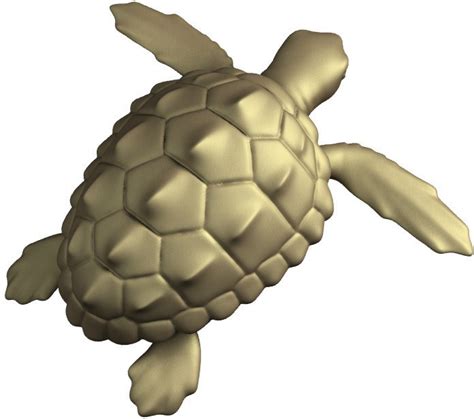 Download Free Stl File Loggerhead Sea Turtle Poseable