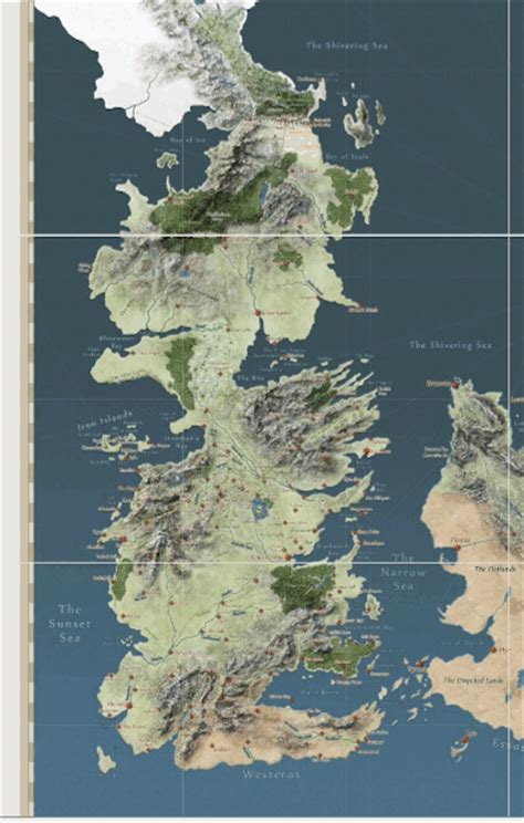 Finally The Interactive Map Game Of Thrones Deserves Mapa