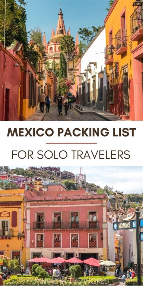 Mexico Packing List For Solo Travelers
