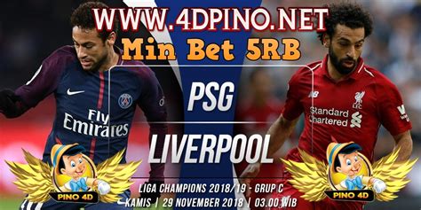 Prediksi PSG vs Liverpool 29 November 2018  PINOCCHIO