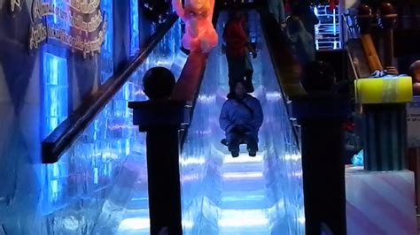 Ice Exhibit 2015 12 20 Ice Slide Youtube