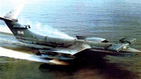Russia S Top Secret Cold War Jet Caspian Sea Monster Artofit