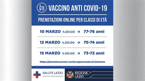 La somministrazione delle dosi vaccinali inizierà dal 20 febbraio. ULTIM'ORA Regione - Vaccino anti Covid, aperte le ...