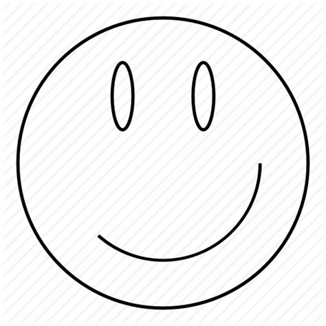 Smiley Face Line Drawing Free Download On Clipartmag