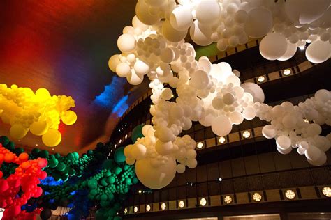 Jihan Zencirli Balloon Installation For The New York City Ballet Art Series Balloon