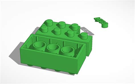 3d Design Thingiverse Lego Stl Example Tinkercad