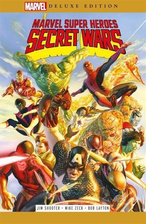 Marvel Super Heroes Secret Wars Deluxe Edition Graphic Novel Graphic