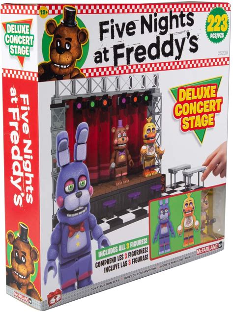 Mcfarlane Five Nights At Freddys Concert Stage Large Construction Set