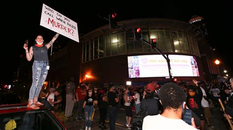 Breonna Taylor Protests In Louisville Watch Video As Downtown Rally Turns Intense