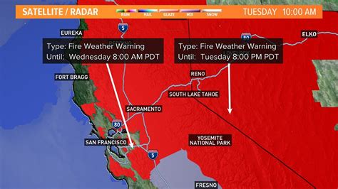 Northern California Braces For Strong Winds High Fire Risk