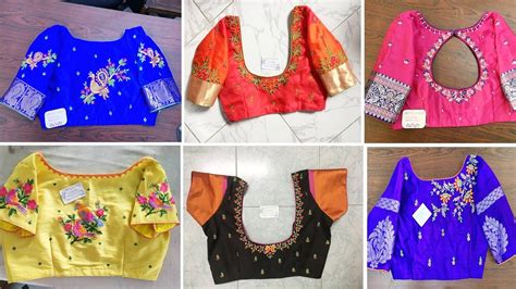 Amazing Collection Of Full 4k Computer Work Blouse Designs Images Top