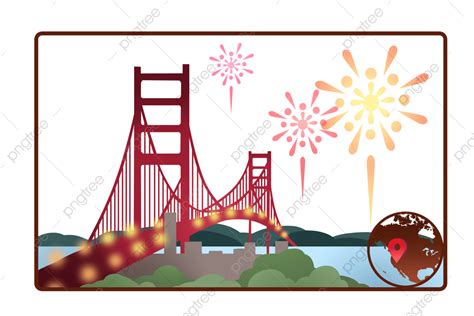 Golden Gate Bridge Clipart Transparent Png Hd Golden Gate Bridge