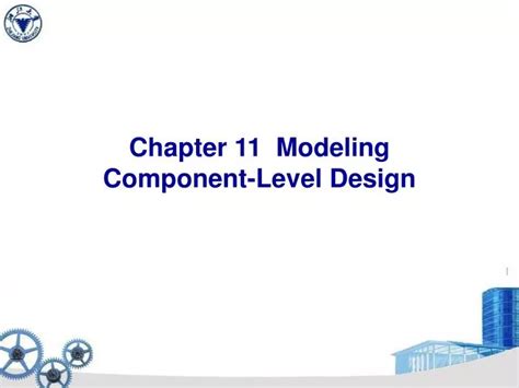 Ppt Chapter 11 Modeling Component Level Design Powerpoint