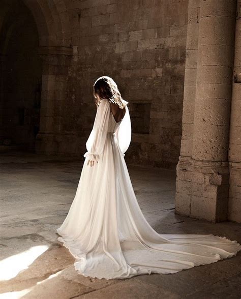 Alon Livne White Dark Academia Wedding Wedding Gowns Wedding Dresses