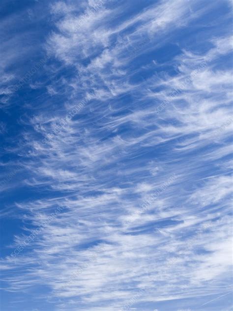 Cirrus Clouds Stock Image C0012085 Science Photo Library