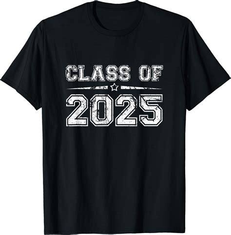 Class Of 2025 Future Graduate T Shirt Clothing Shoes