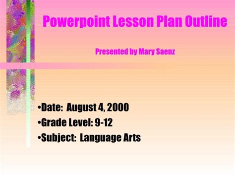 Powerpoint Assignment Example