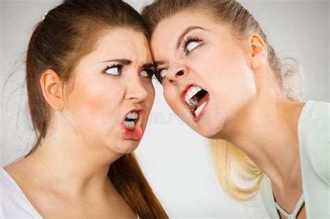 Two Girls Angry Each Other Images Download 463 Royalty Free Photos