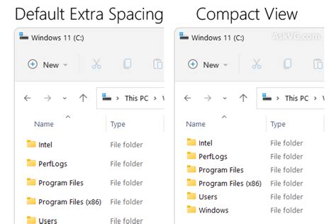 Tip Decrease Icons Spacing In Windows 11 File Explore