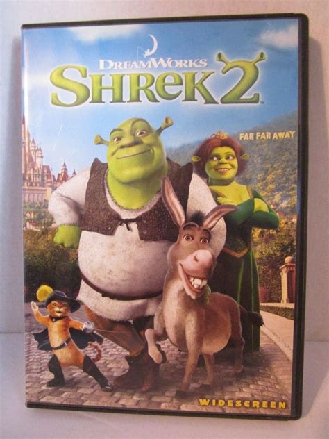 Dreamworks Shrek 2 Dvd 2004 Widescreen Animated Free Shipping