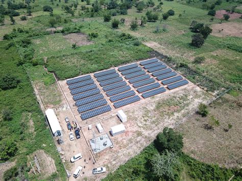 Press Release Nigerias First Interconnected Hybrid Solar Mini Grid