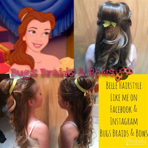 Anyone Wanting A Beautiful Belle Hairstyle For A Birthday Party Or Dress Up For The Movie Let