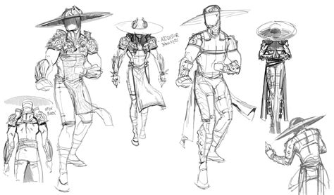 How To Draw Kung Lao Mortal Kombat Annimande Feand1991