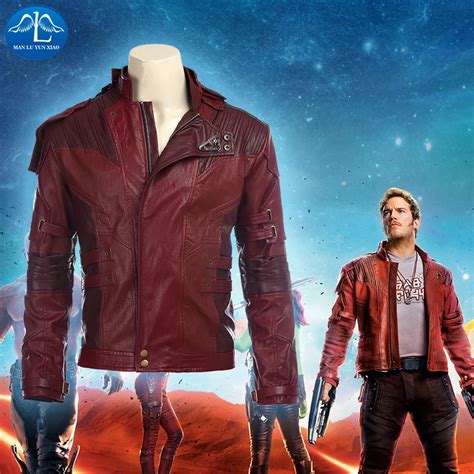 Free Shipping Guardians Of The Galaxy Star Lord Cosplay Costume Men