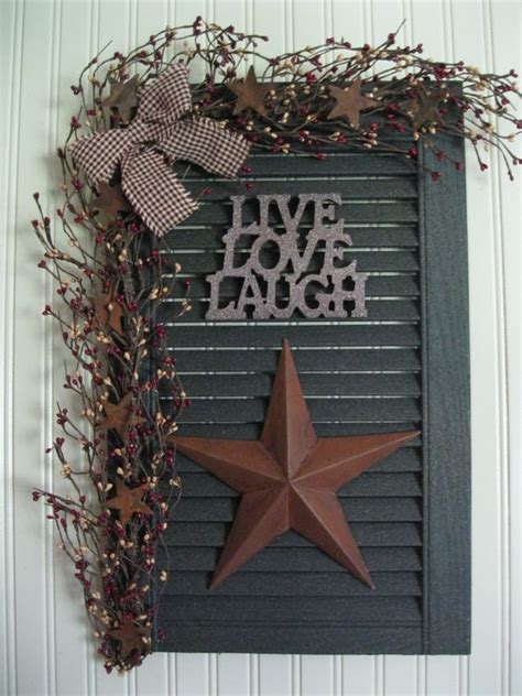 Country barn primitives is offering primitive and farmhouse cash and carry furniture right from amish country. 5 crafts you can do with our metal barn stars - Primitive ...