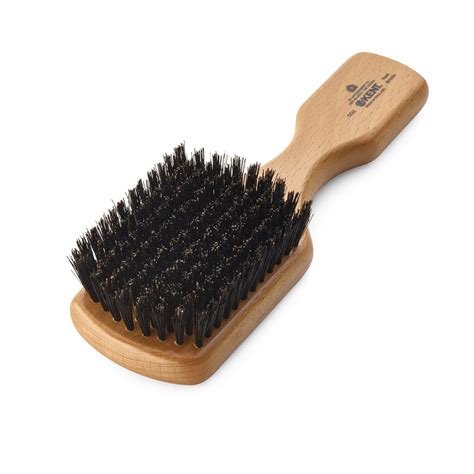 Kent Boar Bristle Hairbrush Black Manufactum