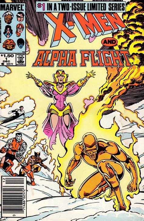X Menalpha Flight 1 A Dec 1985 Comic Book By Marvel