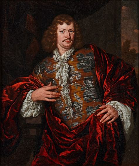 Michiel Van Musscher 1645 1705 Portrait Of A Nobleman Ref82493