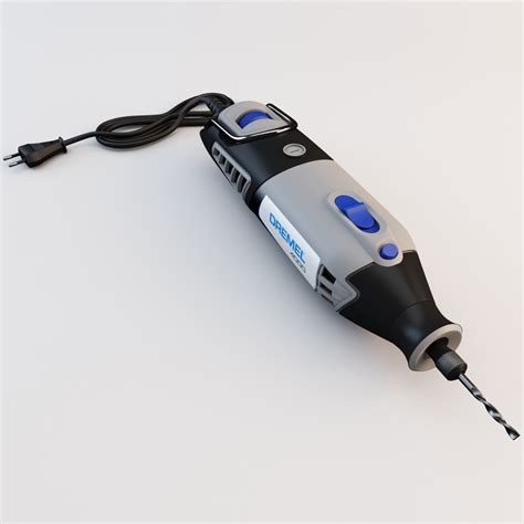 Dremel 4000 Rotary Tool 3d Model