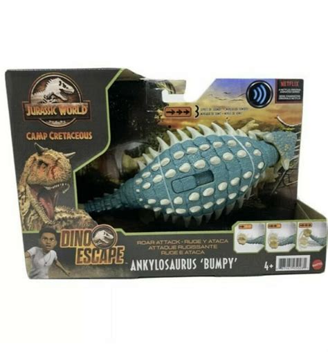 Mattel Jurassic World Camp Cretaceous Ankylosaurus Bump